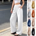 thumbnail image 1 of Ndbuld Sweatpants Women Fashion Women Casual High Waist Pocket Pants Pants Comfortable Casual Pants,Black,S, 1 of 3