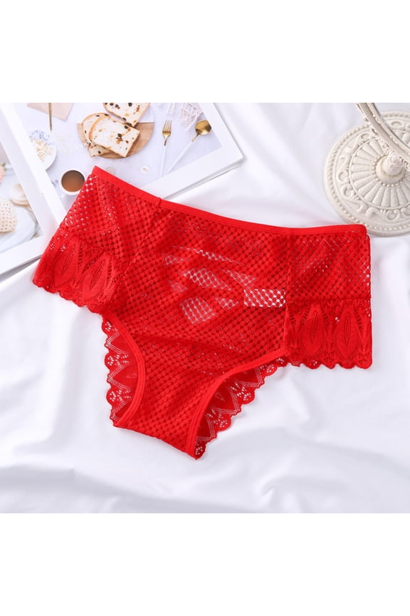 Underwear for Women Lingerie G-string Lace Briefs Underwear Panties T String Thongs Knick