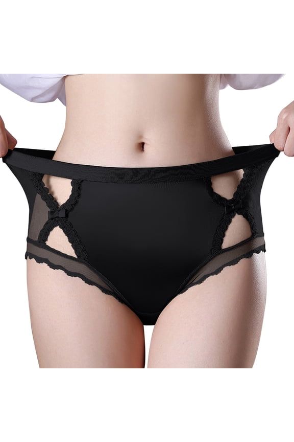 Underwear for Breathable Comfortable Soft and Sexy Lace Satin Underwear