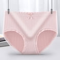 thumbnail image 1 of Ndbuld Women Cotton Underwear New High-waist Briefs Postpartum Belly-up Hip Panties Savings Up to 30% off, 1 of 3