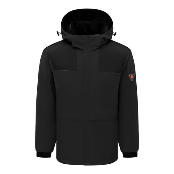 Ndbuld Women and Men's Ski Suits Winter Heated Jacket Hooded Windbreaker Outdoors Sport Raincoats