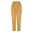 thumbnail image 1 of Ndbuld Women's Comfort Fit Scrub Pants Women's Nurse Health Nurse Uniform Clinic Maid Nurse Uniform Protective Clothing Long Pants ,Orange,S, 1 of 3
