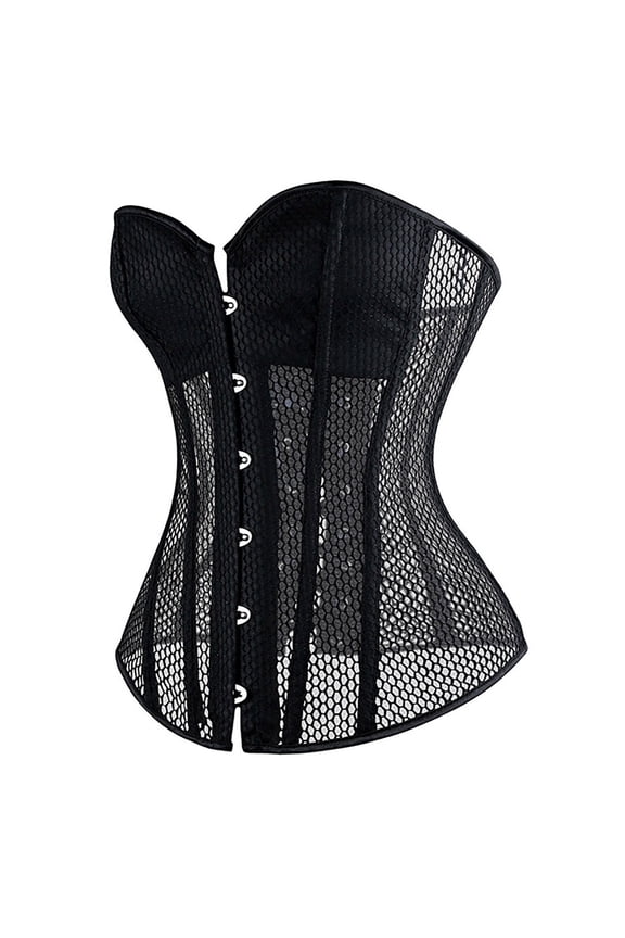 Women's Shapewear Bodysuit Women's Punk Elastic Tight Fitting Corset for Summer Sexy Shapewear Clothes ,S-3XL,Black,XXXL