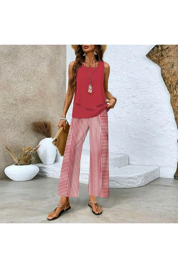 Womens 2 Piece Workout Sets Short Matching Casual Summer Outfits Slim Fitted Going Out Gym Yoga Athletic Tracksuits Holiday Gift Finder Red M