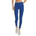 thumbnail image 1 of Ndbuld Yoga Pant High Waist Yoga Pants High Waist Colorful Yoga Pants Women Workout Leggings for Women Fitness Sports Running Yoga Athletic Pants Deals of The Day Lightning Deals Blue M, 1 of 6