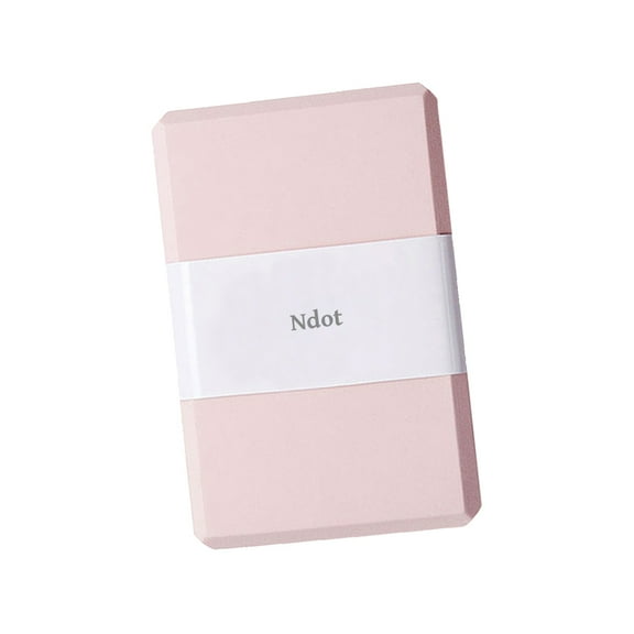 Ndot Yoga Blocks, Supportive, Soft Non-Slip Foam Surface For Yoga, Pilates, Meditation