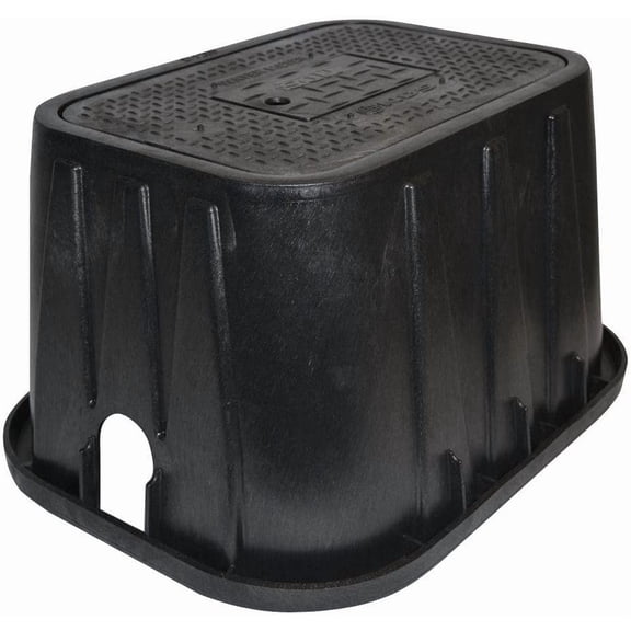 Nds 21 5/8 in x 15 3/4 in x 12 1/4 in Rectangular Meter Box HAWA D1200-DIRB - 1 Each