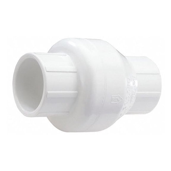 Nds 1-1/4" Hub PVC Swing Check Valve 1520-12
