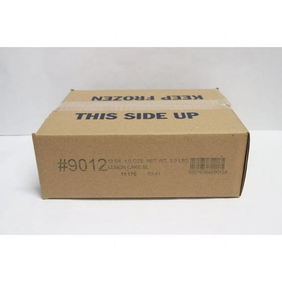Ne-Mos Lemon Cake Slice, 4 Ounce - 12 per case.