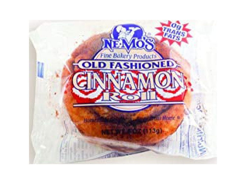Ne-Mos Old Fashioned Cinnamon Roll, 4 Ounce -- [12 per case]