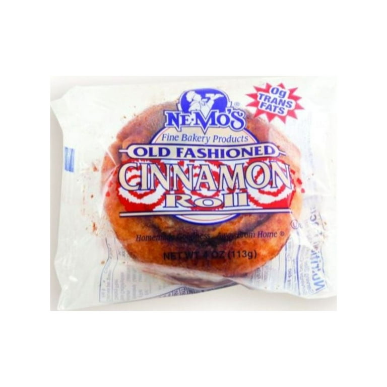 Ne Mos Old Fashioned Cinnamon Roll 4oz (PACK OF 12) - Walmart.com
