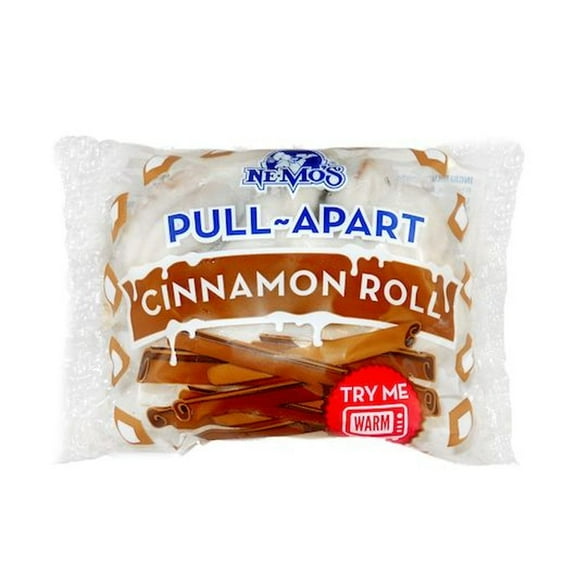 Ne Mos Pull Apart Cinnamon Roll, 4.4 Ounce - 6 per pack -- 6 packs per case.