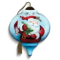 thumbnail image 1 of Ne'Qwa Art Christmas Cheer by Emma Leach Hand-painted Glass Ornament, 1 of 2