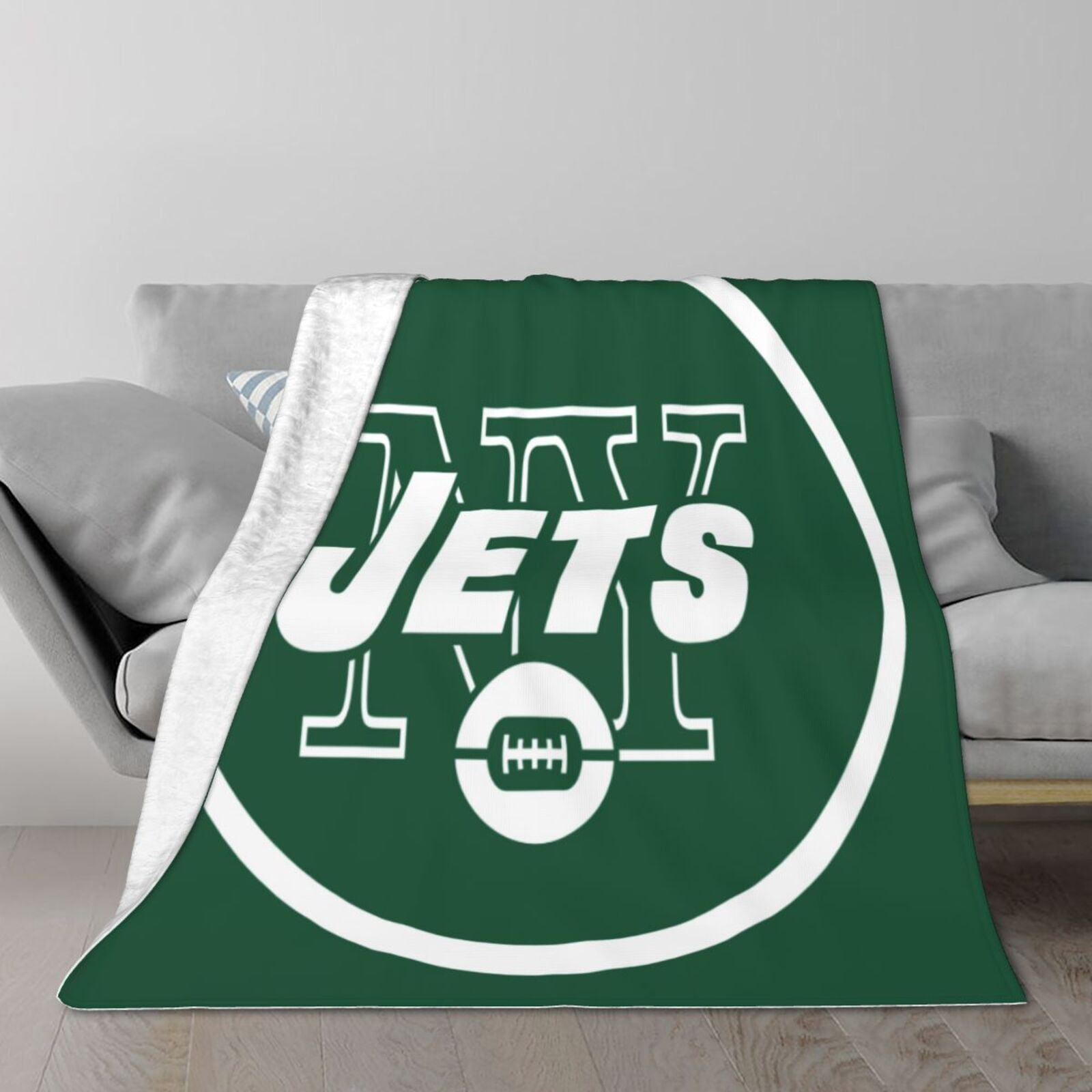 NeWYorkJets Throw Blanket 80"X60" Ultra Soft Cozy Warm Comfortable