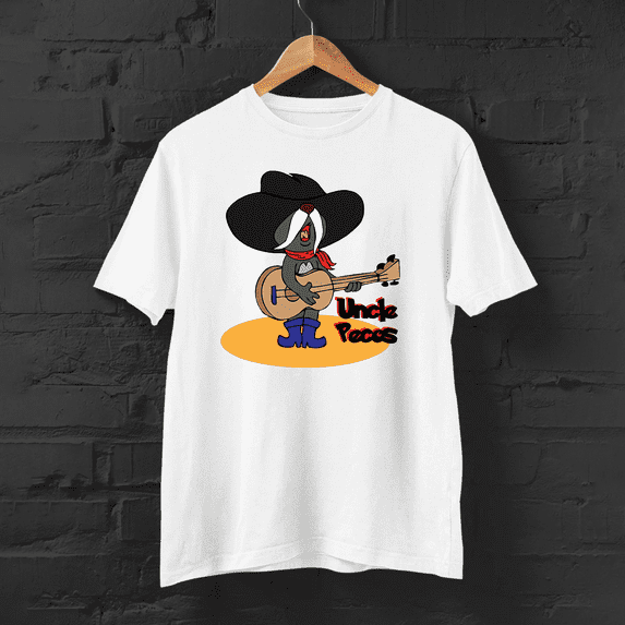 NeW! Popular Crambone Uncle Pecos Funny Character Vintage T-Shirt Size S-4XL