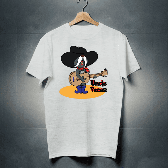 NeW! Popular Crambone Uncle Pecos Funny Character Vintage T-Shirt Size S-4XL