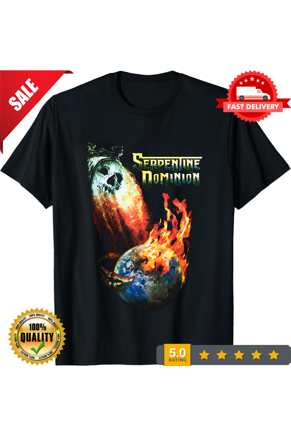 NeW! Serpentine Dominion American Death Music Graphic Art Logo T-Shirt S-4XL, CROWD FAVORIT-TH77799