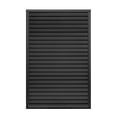 thumbnail image 1 of NeXtrac 48 x 1 x 24 in. Slatwall End Cap, Matte Black, 1 of 1