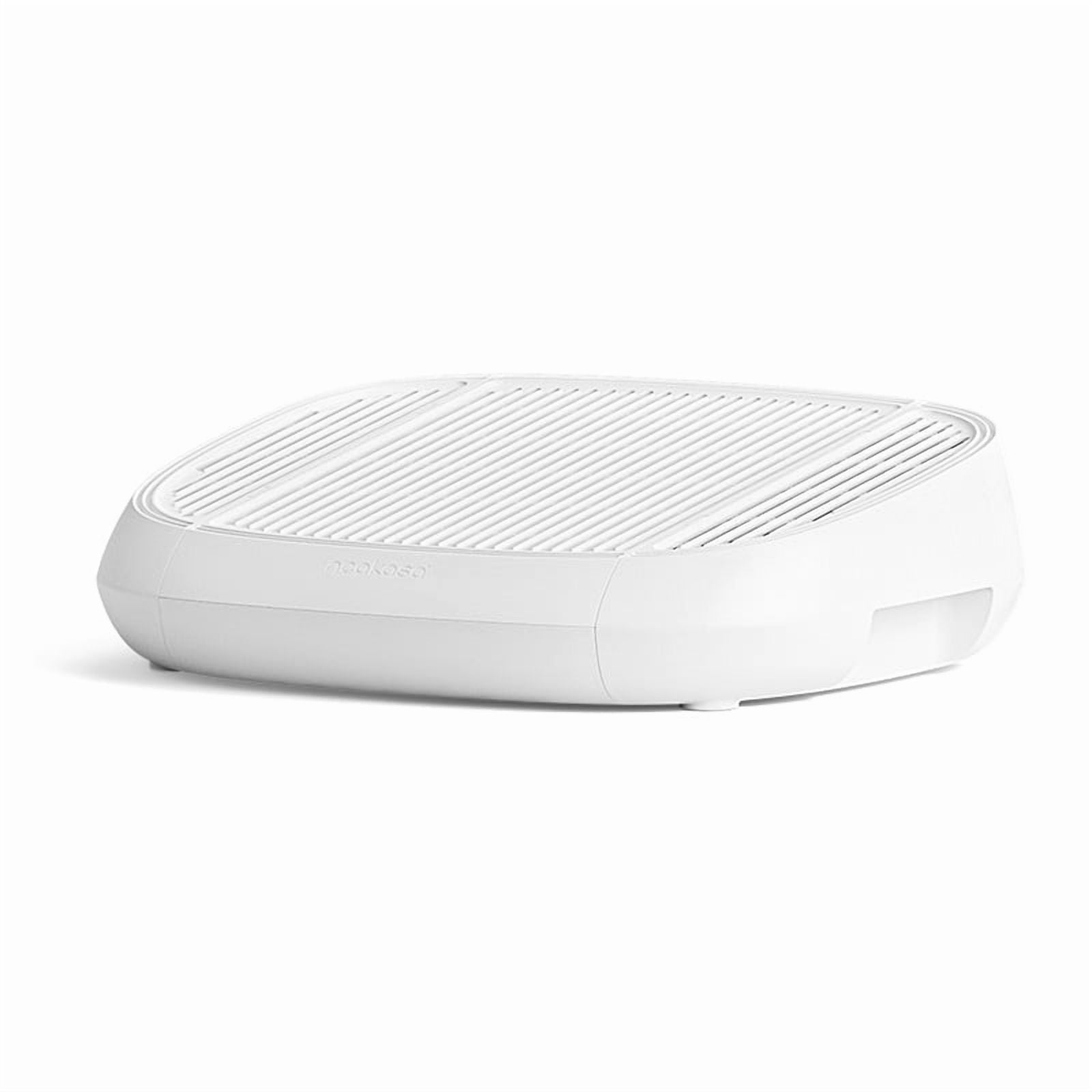 Neakasa Cat Pedal Step Stool with Filter Function, Easy to Clean Cat Litter Tray, Cat Litter Tray for M1 Open Top Self-Cleaning Cat Litter Tray,White