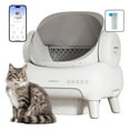 thumbnail image 1 of Neakasa M1 Lite Plus Self Cleaning Cat Litter Box, Open-Top Large Automatic Cat Litter Tray with APP Control,Odor-Free Waste Disposal,White, 1 of 12