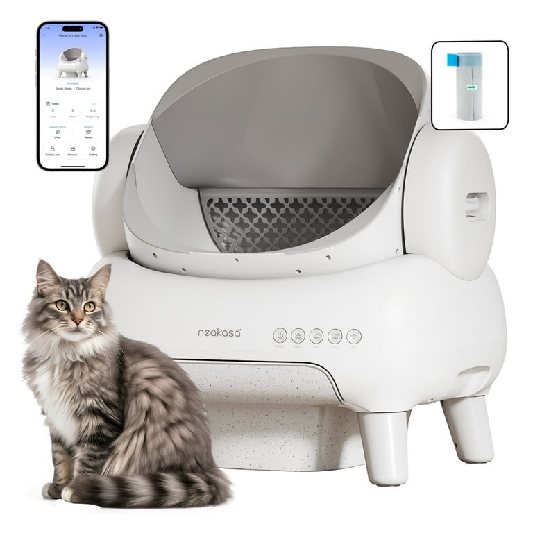 猫*ん様 PL!-pb1-100-LLE Neakasa M1 Lite Self-Cleaning Cat Litter Box
