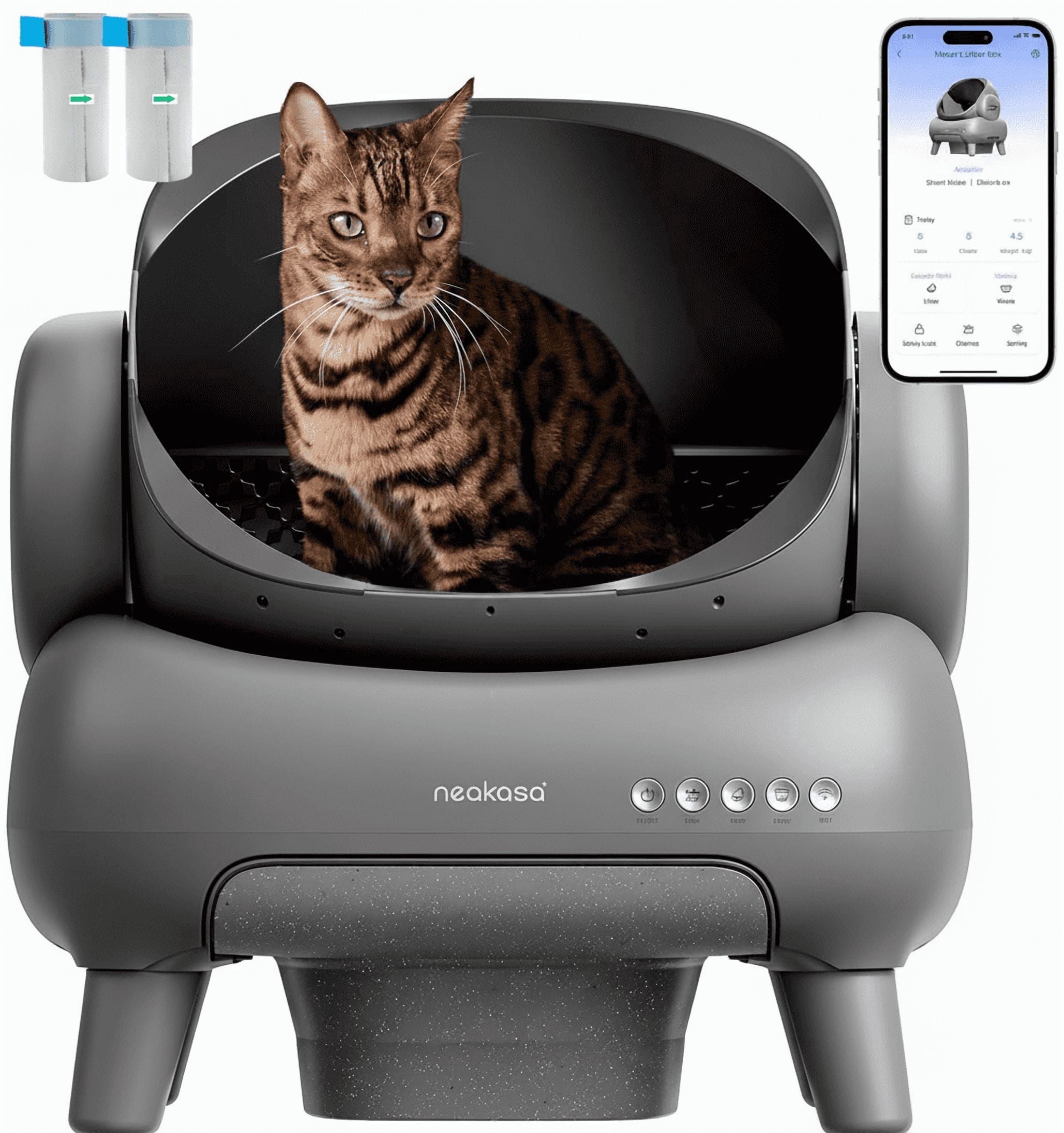 Neakasa M1 Plus Self-Cleaning Cat Litter Box, 7.17L Capacity, Odor