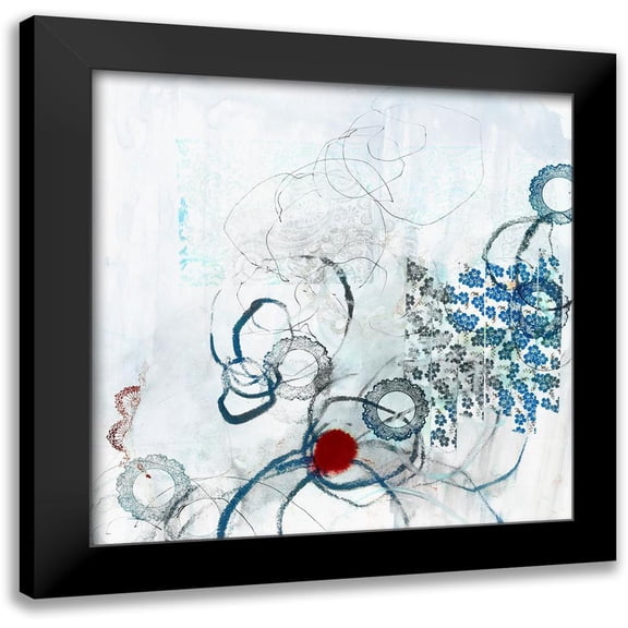 Neale, Kathryn 12x12 Black Modern Framed Museum Art Print Titled - Sublime I