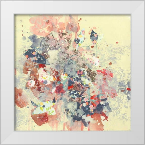 Neale, Kathryn 20x20 White Modern Wood Framed Museum Art Print Titled - Cream I