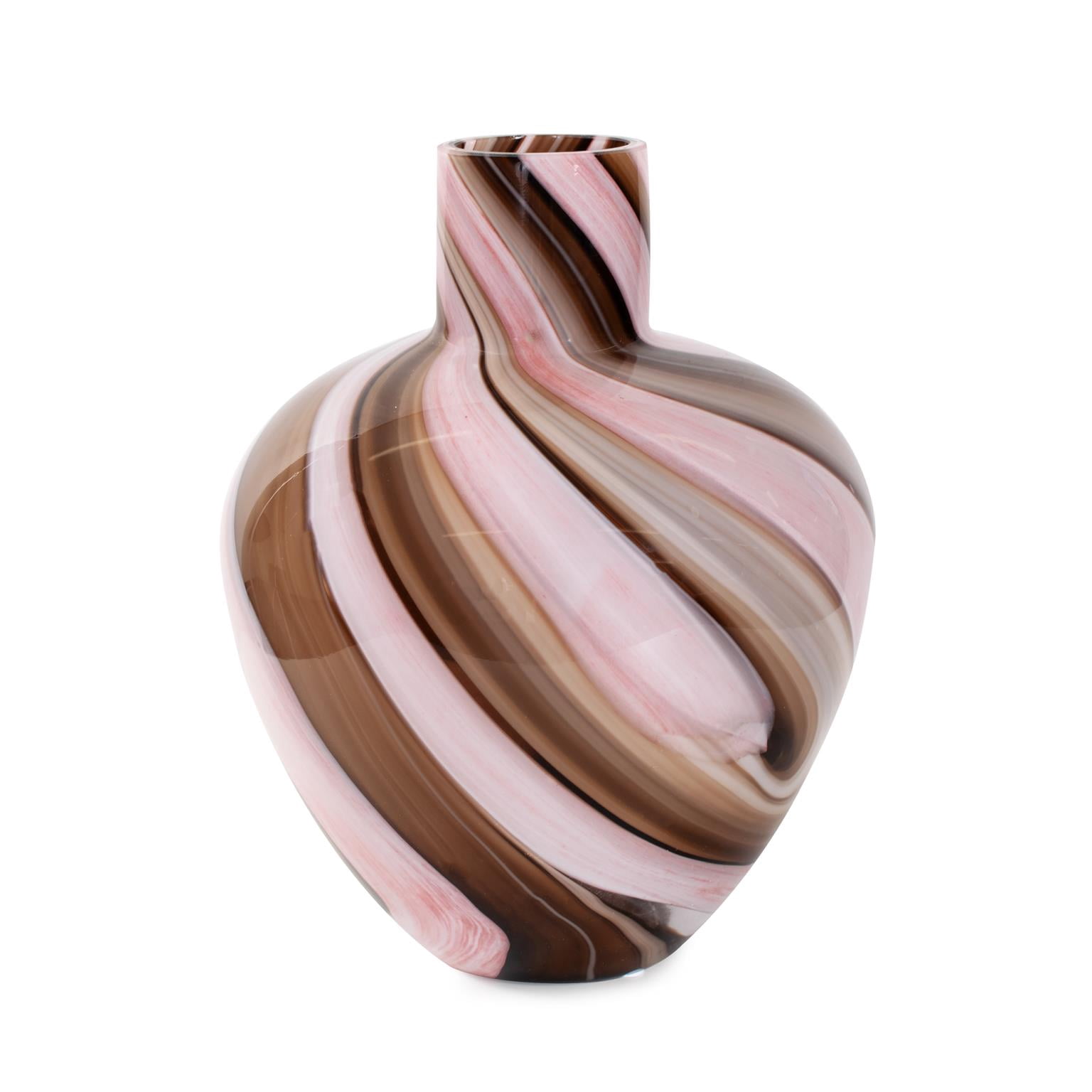 Neapolitain Glass Vase- Small