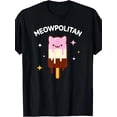 thumbnail image 1 of Neapolitan Ice Cream - Funny Cat - Summer T-Shirt100% Cotton - 220 G, 1 of 6