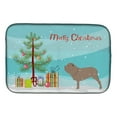 thumbnail image 1 of Neapolitan Mastiff Merry Christmas Tree Dish Drying Mat, 1 of 7
