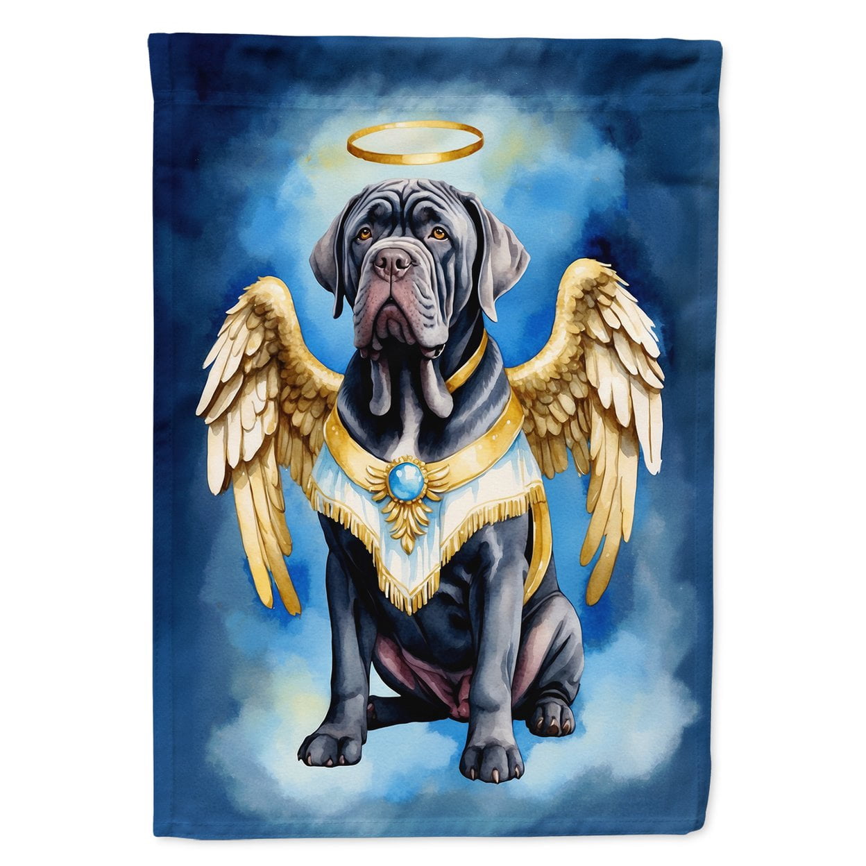 Neapolitan Mastiff My Angel Garden Flag 11.25 in x 15.5 in