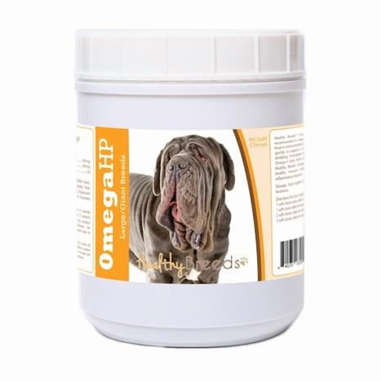 Neapolitan Mastiff Omega HP Fatty Acid Skin & Coat Support Soft Chews