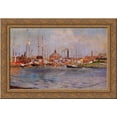 thumbnail image 1 of Near Bay Ridge 24x18 Gold Ornate Wood Framed Canvas Art by William Merritt Chase, 1 of 2