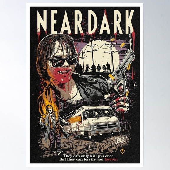 Near Dark Poster Wall Art, Modern Wall Decor, 24x36 UNFRAMED