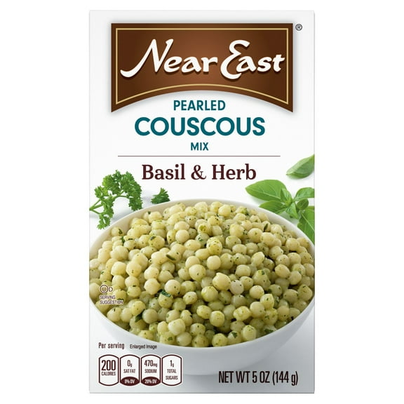 Near East Couscous Pearled Mix Basil & Herb Box