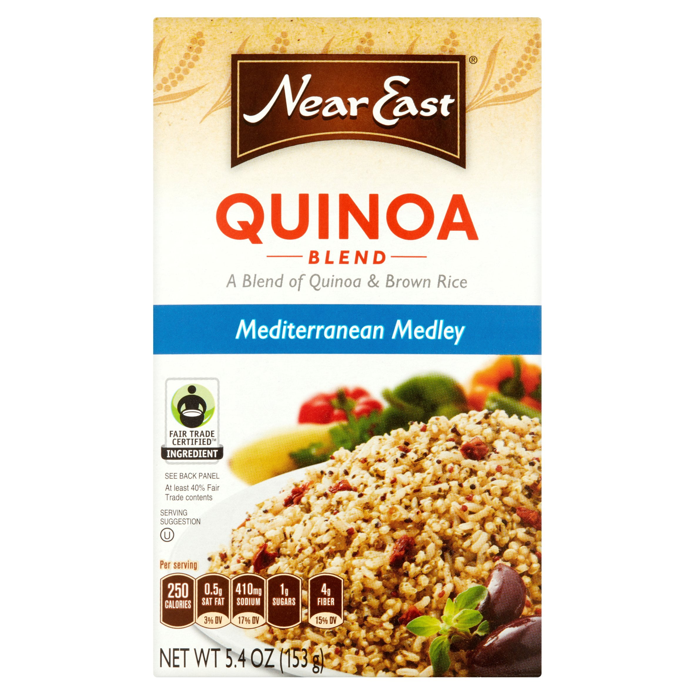 Near East Mediterranean Medley Quinoa Blend, 5.4 oz, 12 pack