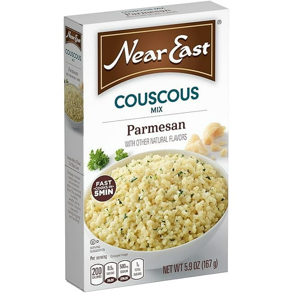 Near East Parmesan Couscous, 5.9 oz (Pack of 2)
