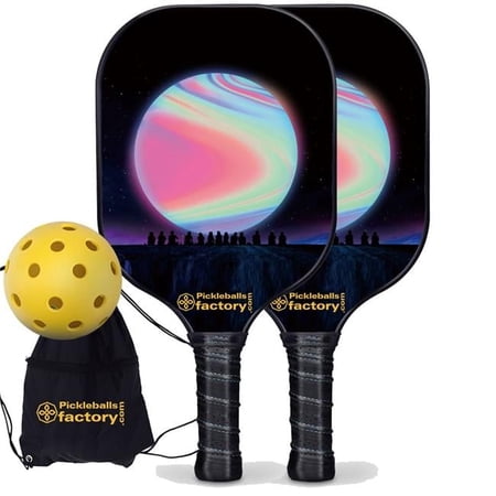 Near Me Pickleball Set - Pink Balls Best Pickleball Paddles 2023, Pickleball Paddle Bundles, Carbonfiber Graphite