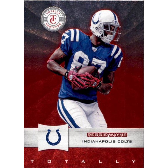 Near Mint 2011 Panini Totally Certified Base Set Reggie Wayne #39 Indianapolis Colts Football Card Indianapolis Colts NFL Football Trading Card