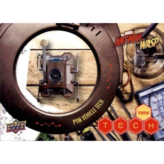 Near Mint 2018 Upper Deck Ant-Man & The Wasp Tiny Tech TT1 Pym Vehicle Tech Trading Card