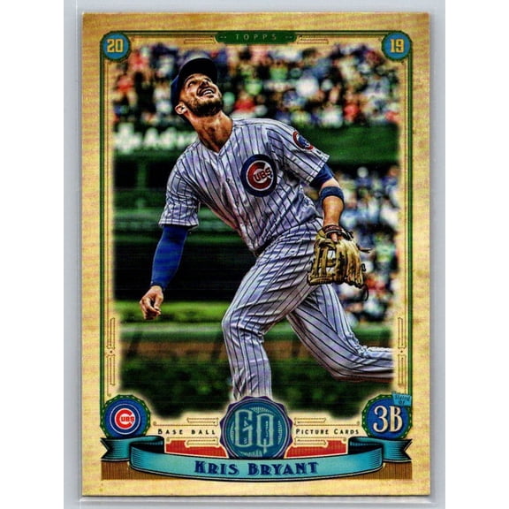 Near Mint 2019 Topps Gypsy Queen Kris Bryant #100 Chicago Cubs Baseball Card