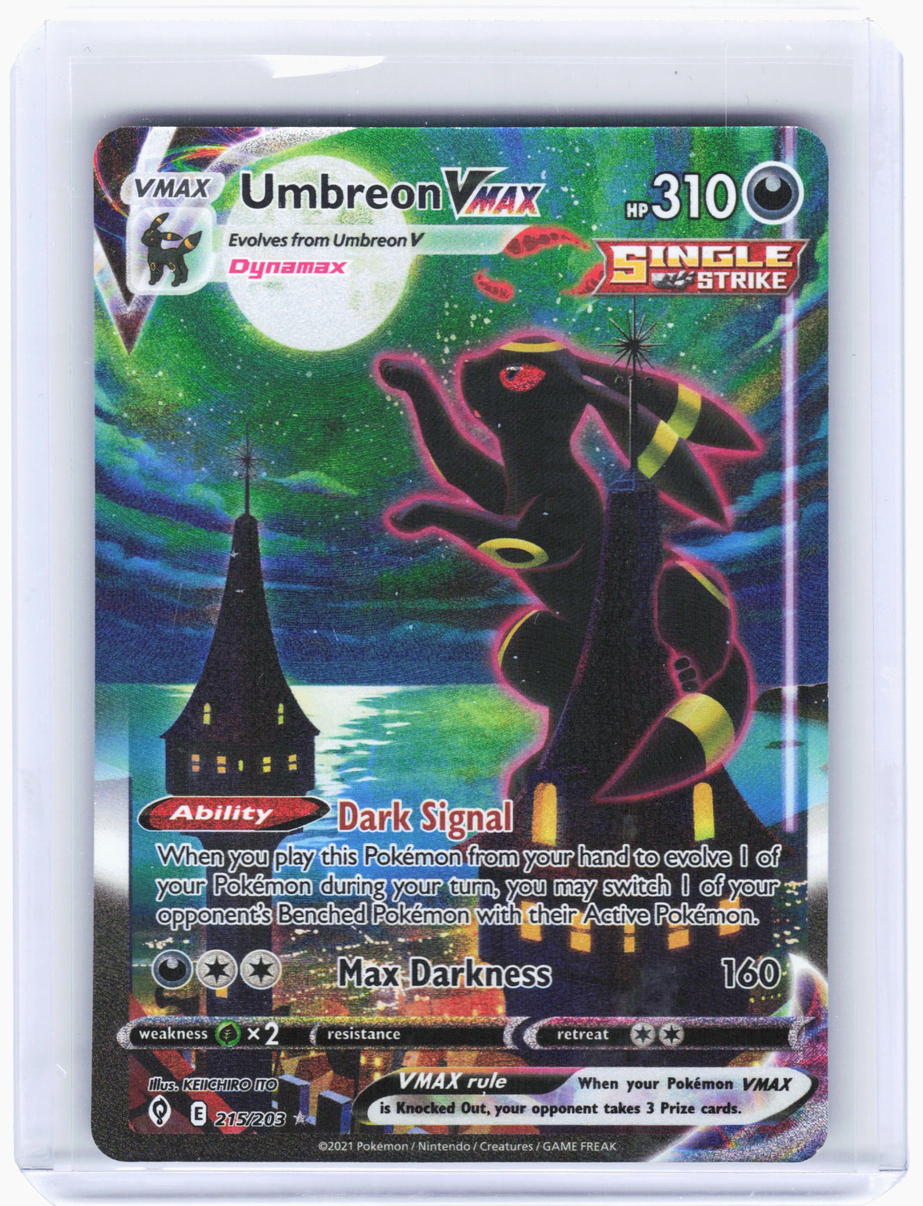 umbreon pokemon card 2021 Umbreon V #188 Prices | Pokemon Evolving Skies