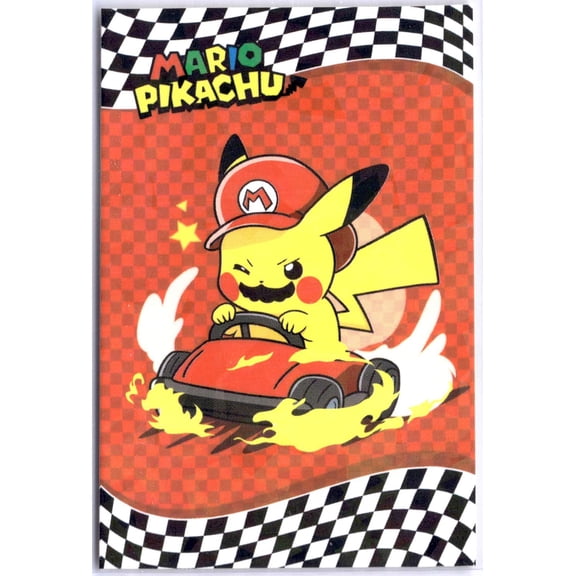 Near Mint 2025 Pokmon Mario Pikachu Cracked Ice Holo Alternative Art Custom Trading Card