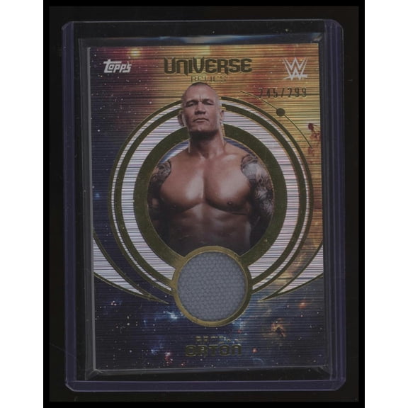 Near Mint 2025 Topps Universe WWE Randy Orton Universe Relics UNR-ROR #/299