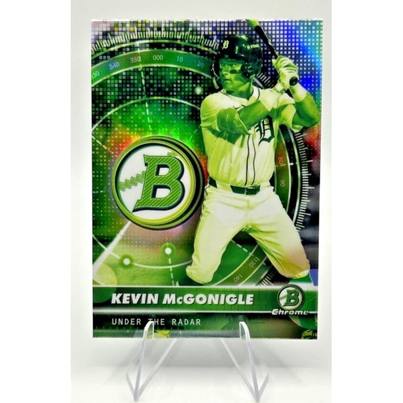Near Mint 2026 Bowman [Base] UR-1 Rookie Insert Kevin McGonigle Detroit Tigers Baseball Card Detroit Tigers MLB Baseball Trading Card