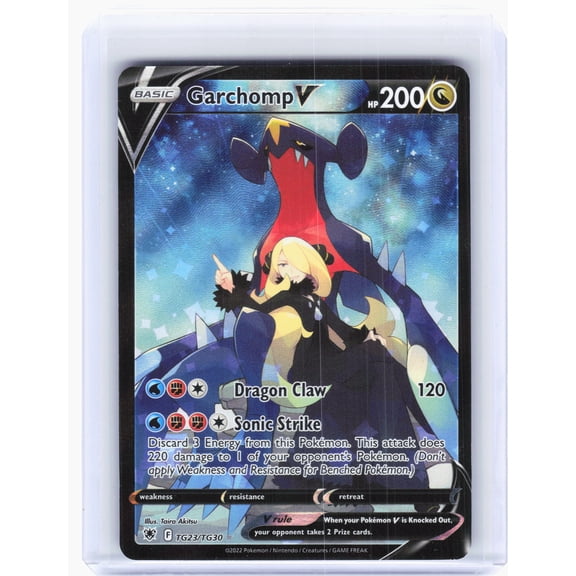 Near Mint Astral Radiance Trainer Gallery Garchomp V Holo Ultra Rare TG23 Pokmon TCG Card