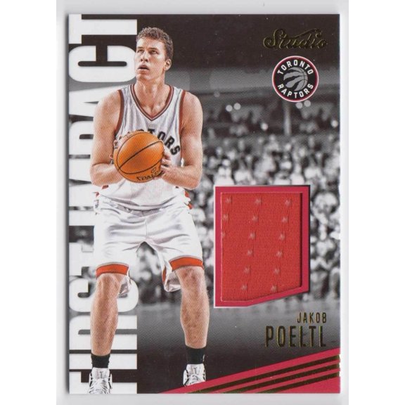 Near Mint Basketball Card Studio First Impact Relics #8 Toronto Raptors NBA Toronto Raptors NBA Basketball Trading Card