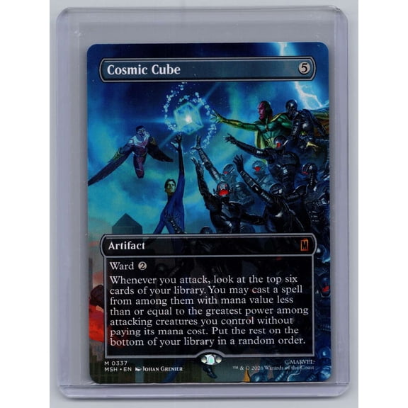 Near Mint Cosmic Cube Borderless 0337 Magic The Gathering Card Wizards of the Coast 2026