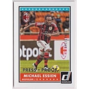 Near Mint Donruss Base Set Silver Press Proof #9 Parallel Serial Numbered AC Milan Soccer Card